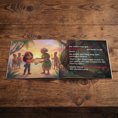 Die Freundschaftsinsel - Personalisiertes Kinderbuch