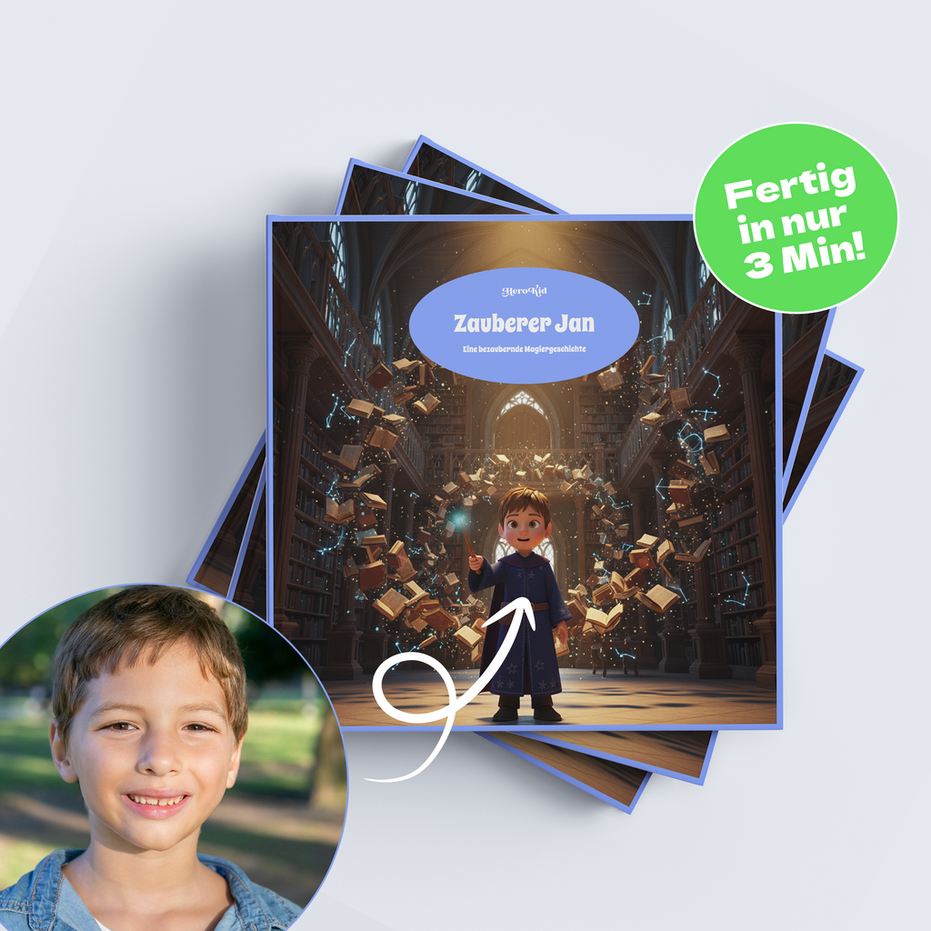 HeroKid - Personalisiertes Kinderbuch