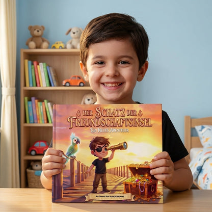 Die Freundschaftsinsel - Personalisiertes Kinderbuch