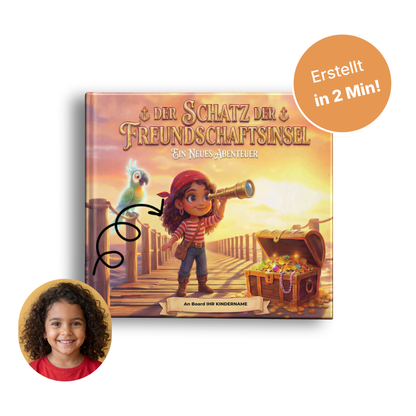 Die Freundschaftsinsel - Personalisiertes Kinderbuch
